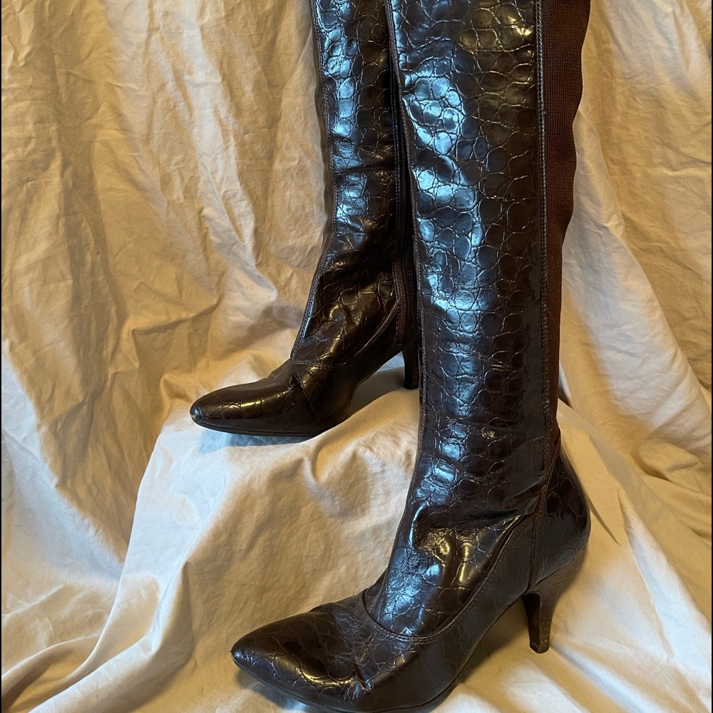 Womens high heel boots